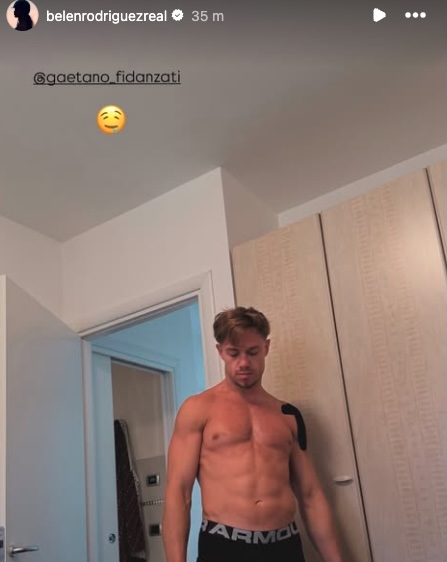 Belén Rodriguez e Gaetano Fidanzati