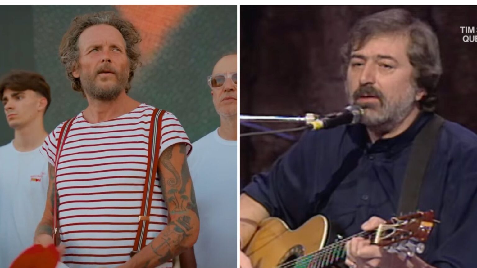 Jovanotti ferma tutto prima del concerto per Francesco Guccini: il suo ultimo omaggio al Maestrone è un momento da brividi Jovanotti e Francesco Guccini
