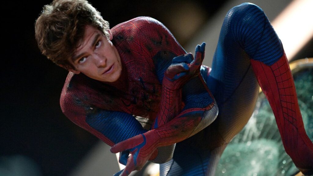 Andrew Garfield in The Amazing Spider-Man