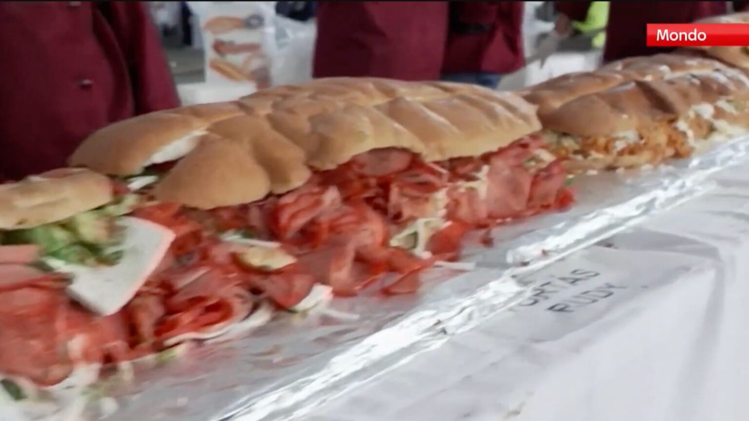 Panino con il Guinness World Records