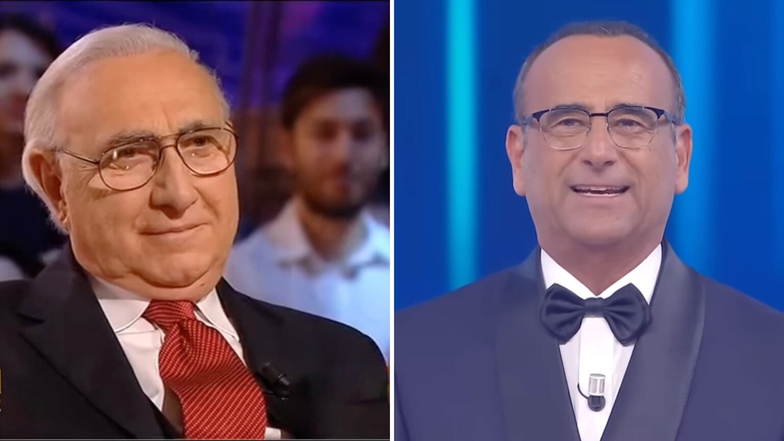 Pippo Baudo e Carlo Conti