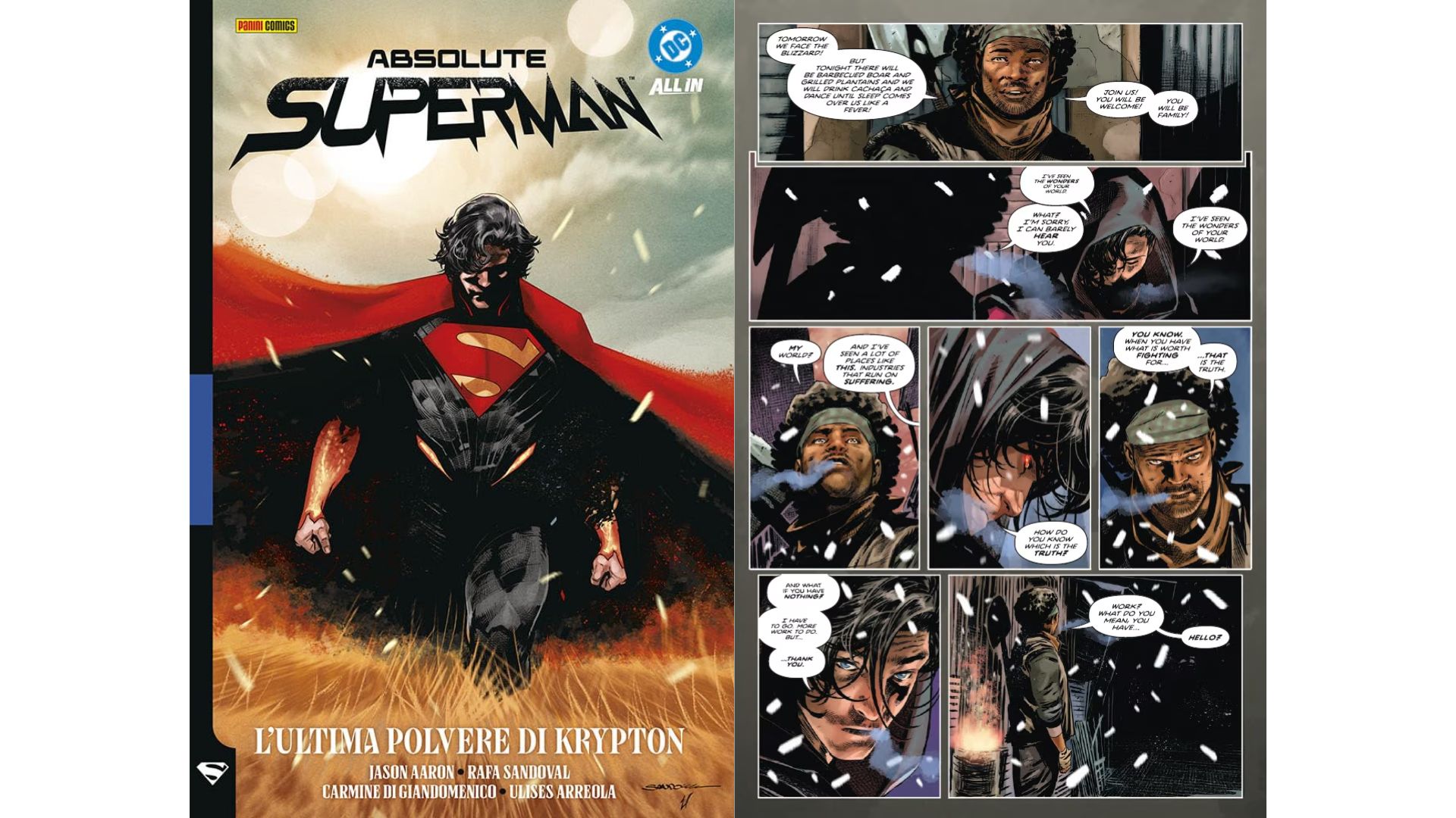 Absolute Superman - rifugiato ma clandestino ©DC Comics