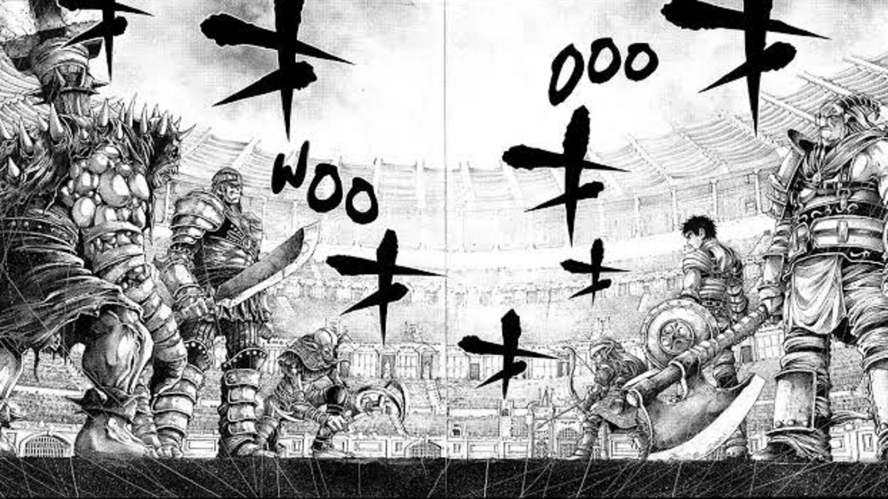 Il Colosseo di Bestiarius Omnibus (©Planet Manga)