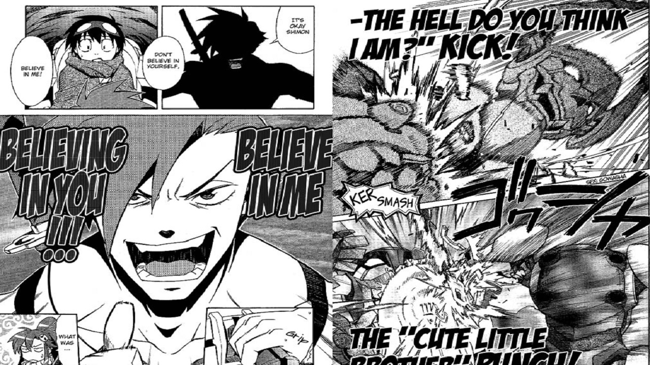Gurren Lagann Double Edition 1 i disegni