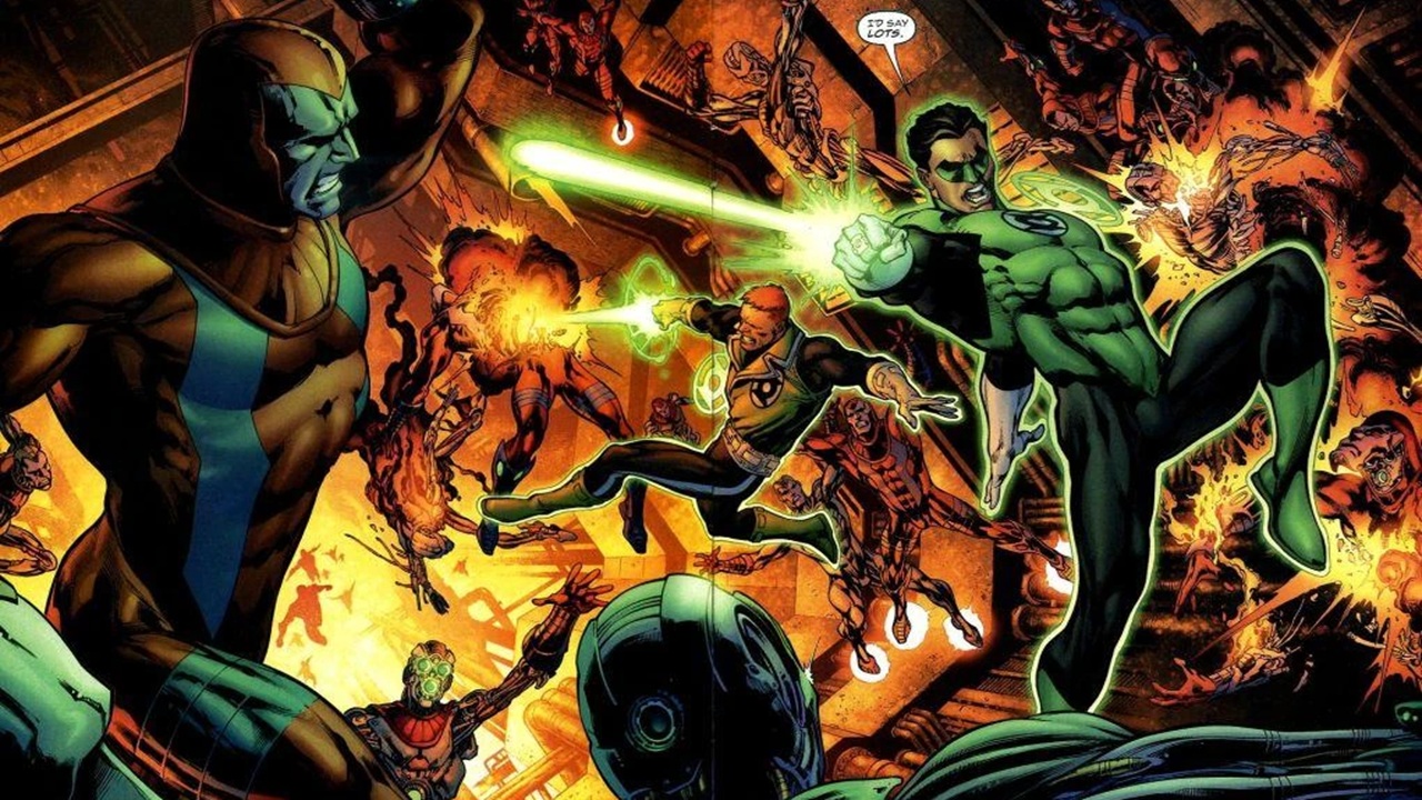 Hal Jordan contro i Manhunter