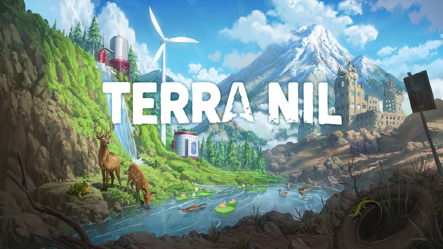 Terra Nil vince Ecologia Interattiva: salvare il pianeta diventa una meccanica di gioco Terra Nil