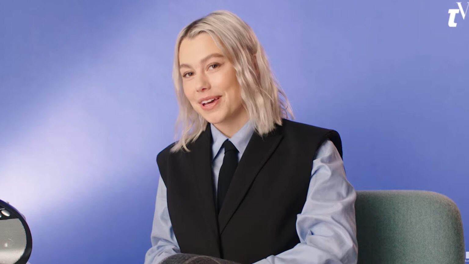 Phoebe Bridgers durante un'intervista