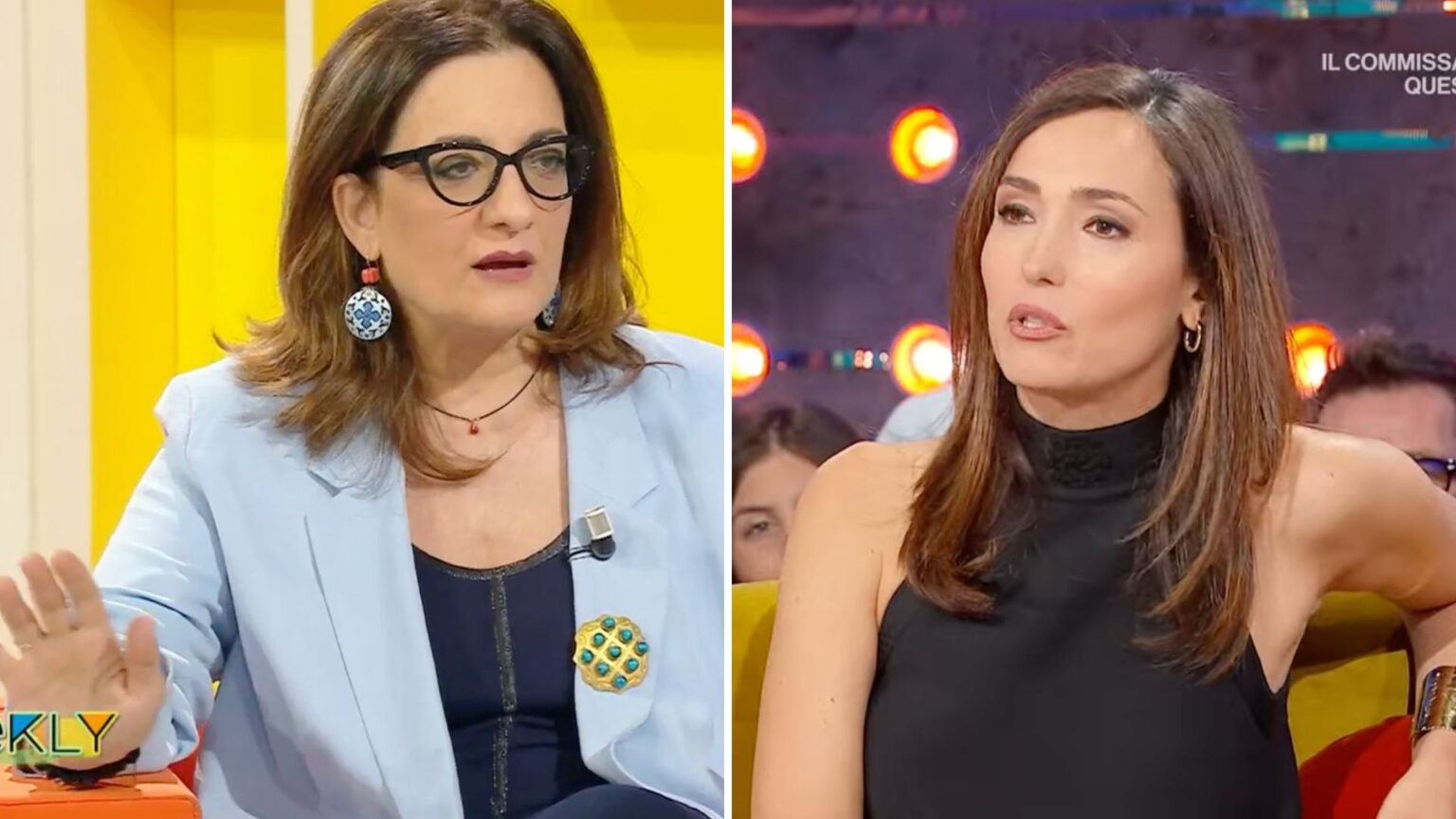 “Volevo uccidere mio fratello Beppe”: Catena Fiorello sconvolge Caterina Balivo con un racconto della sua infanzia Catena Fiorello e Caterina Balivo