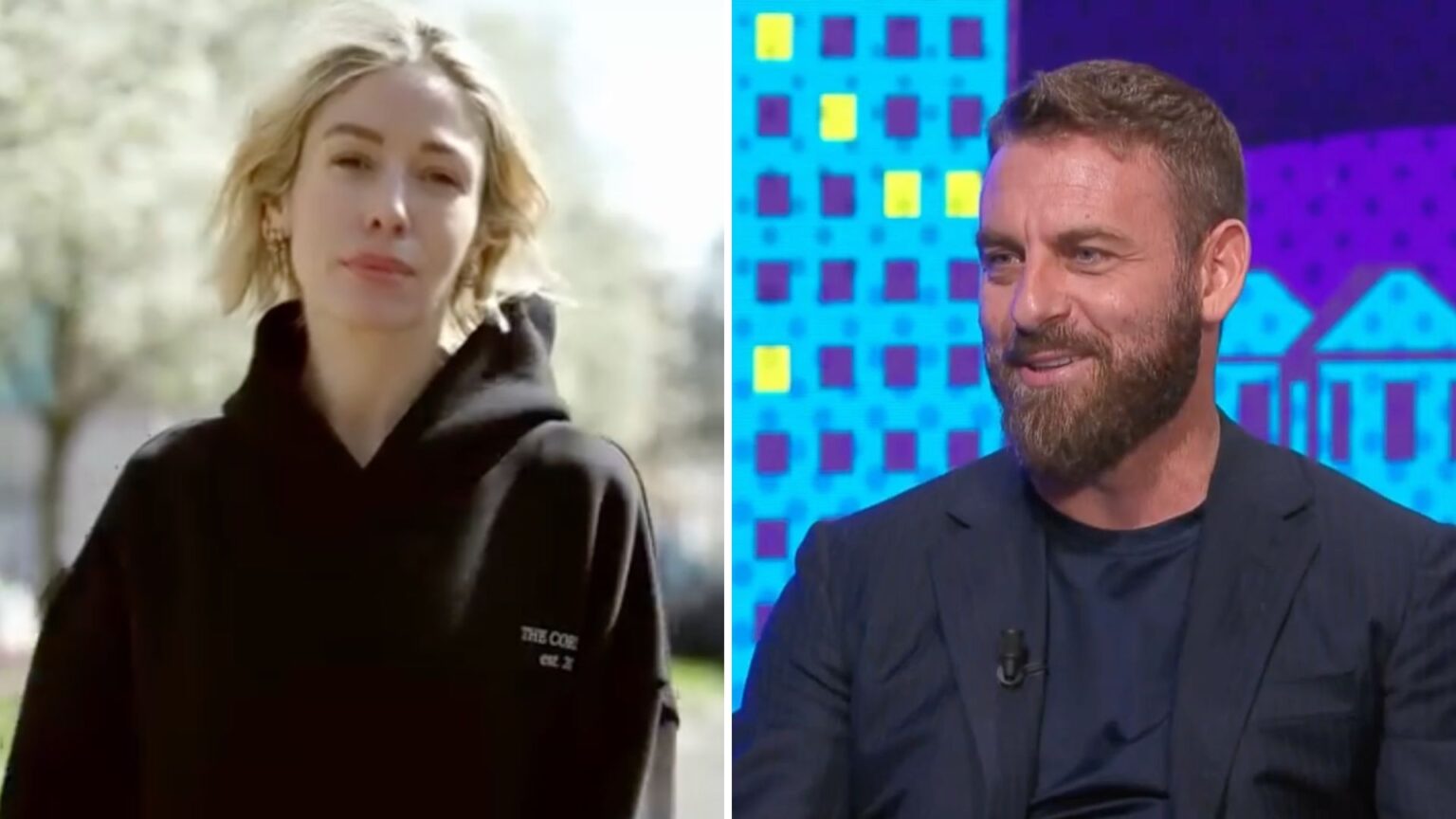 La figlia di Daniele De Rossi ha chiesto a Sarah Felberbaum di diventare sua madre: tutto è iniziato quando era una bambina Daniele De Rossi e Sarah Felberbaum