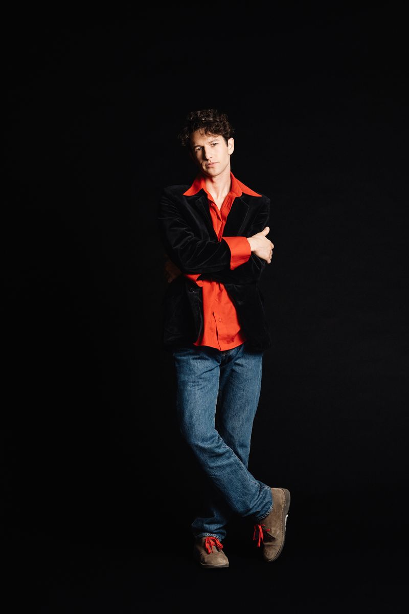 Gabriele Graham Gasco nei panni di Dylan Dog per lo spettacolo teatrale Dylan Dog Horror Show
