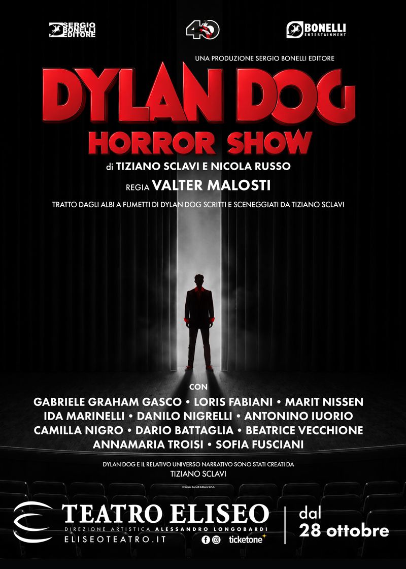 Locandina ufficiale di Dylan Dog Horror Show