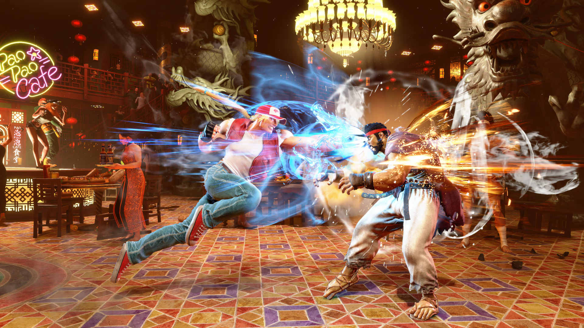 Una sequenza di gioco di Street Fighter 6