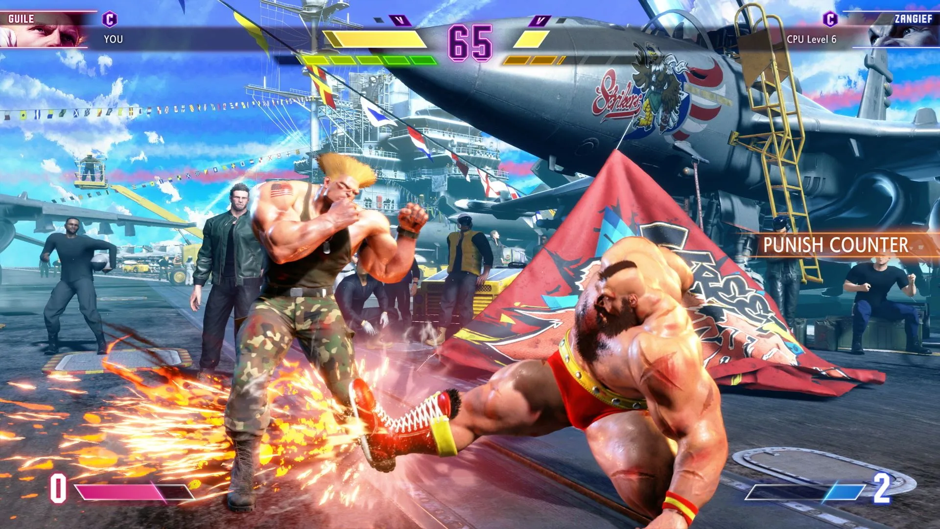 Una sequenza di gioco di Street Fighter 6