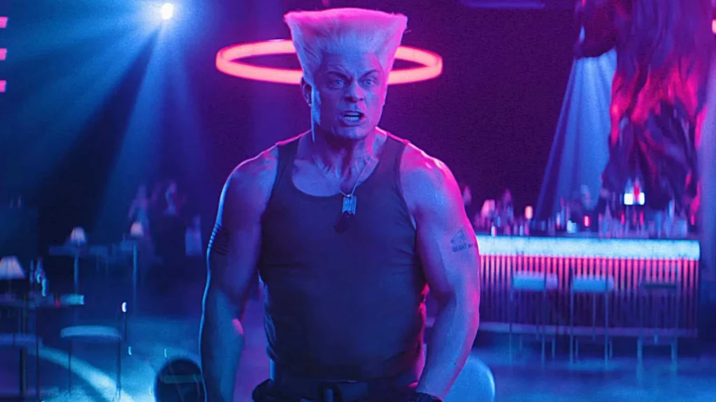 Guile in una scena di Street Fighter