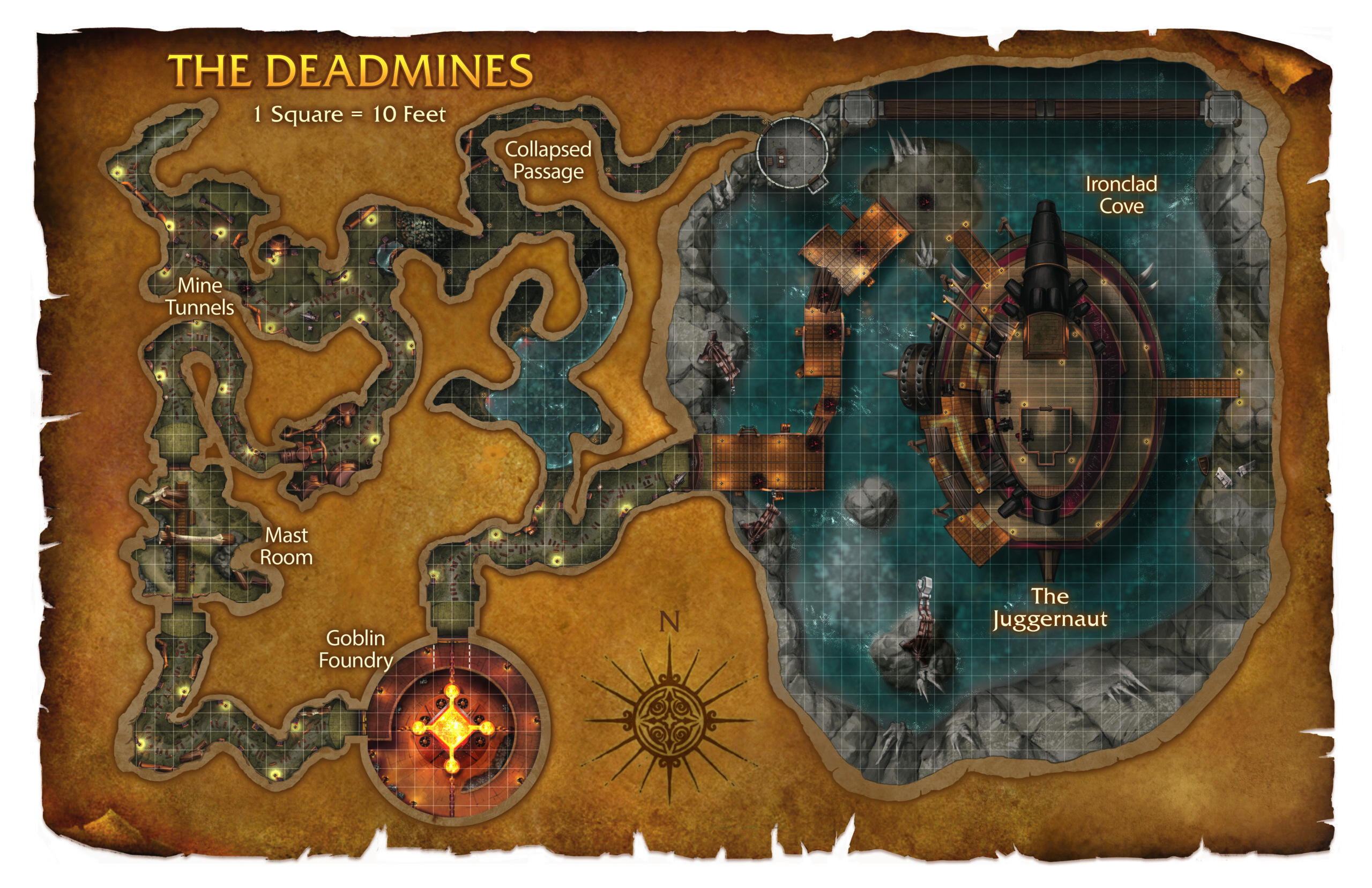 The Deadmines immagine dal manuale