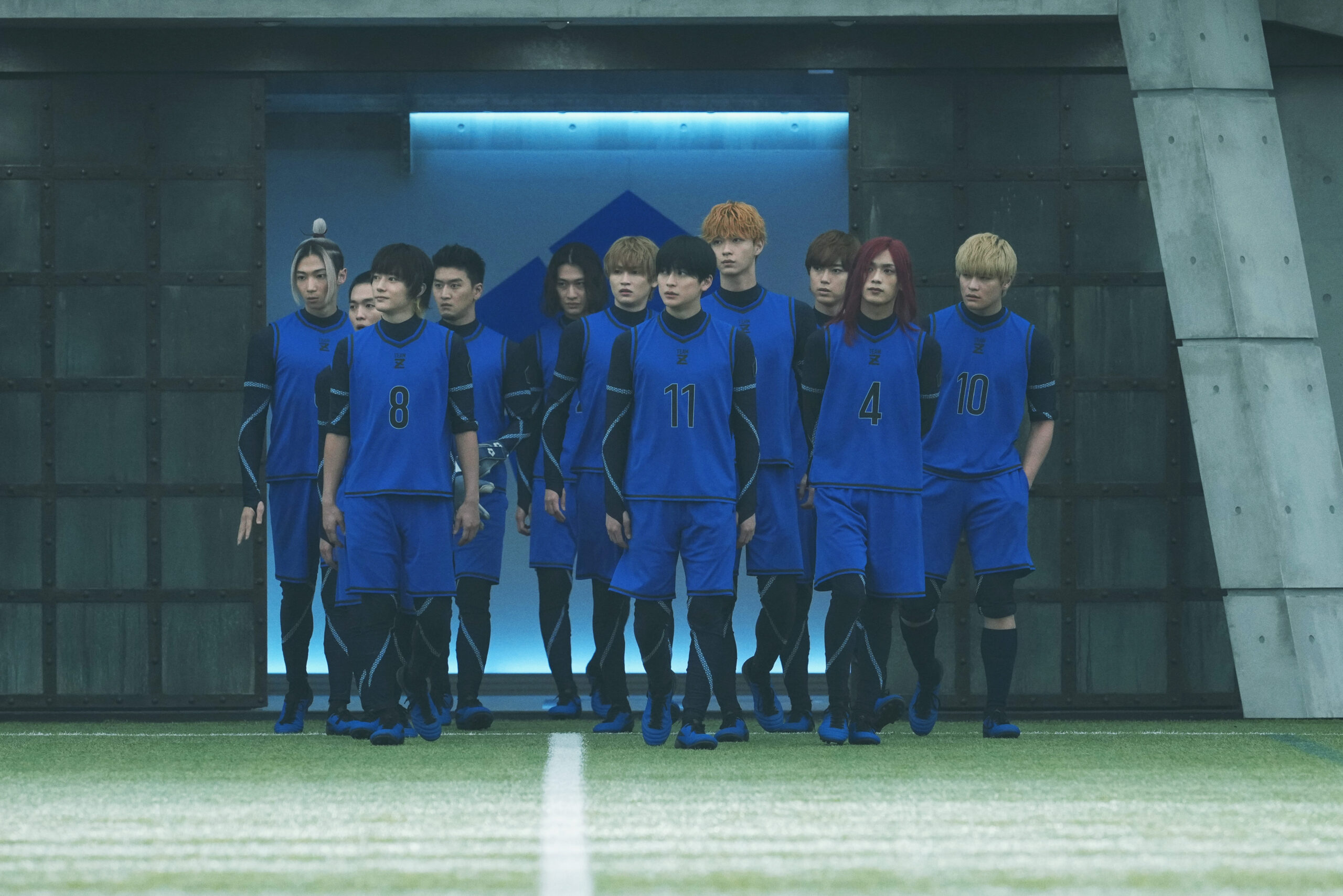 Un immagine del film Blue Lock
