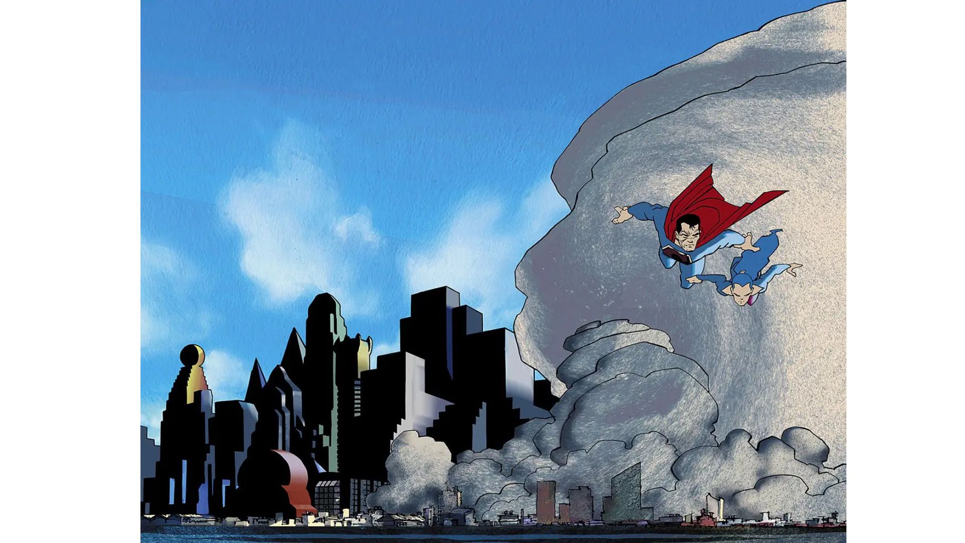 La politica nella saga del Cavaliere Oscuro di Frank Miller la distruzione di Metropolis come il 9/11